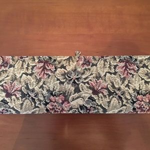 Vintage 1950s Tapestry Clutch Purse